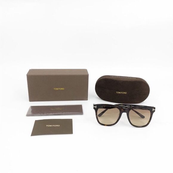 Tom Ford Brooklyn TF833 01E Men’s Sunglasses brown $485 - Picture 5 of 10